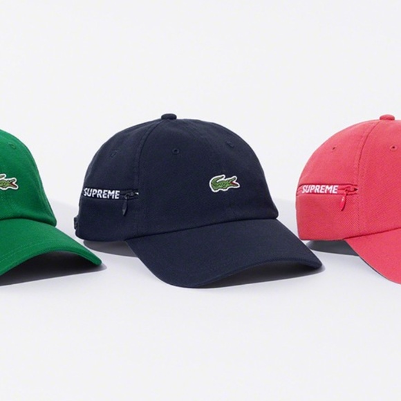 Supreme Accessories | Supreme X Lacoste Pique 6panel | Poshmark